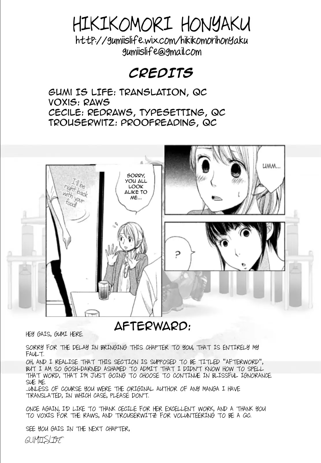 Watashi no Muchi na Watashi no Michi Chapter 9 page 35 - Chapter 9