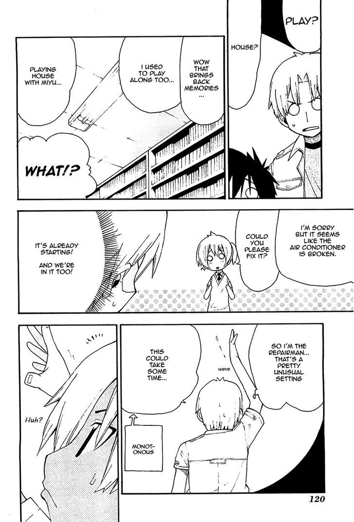 Watashi no Ouchi wa Honya-san Chapter 10 page 15 - Chapter 10 : Playing House With Miyu