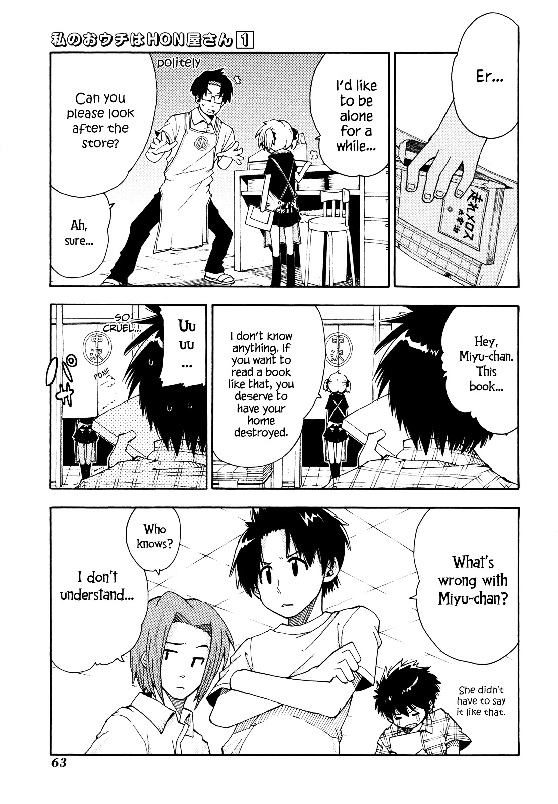 Watashi no Ouchi wa Honya-san Chapter 3 page 9 - Chapter 3 : Go Home!!!