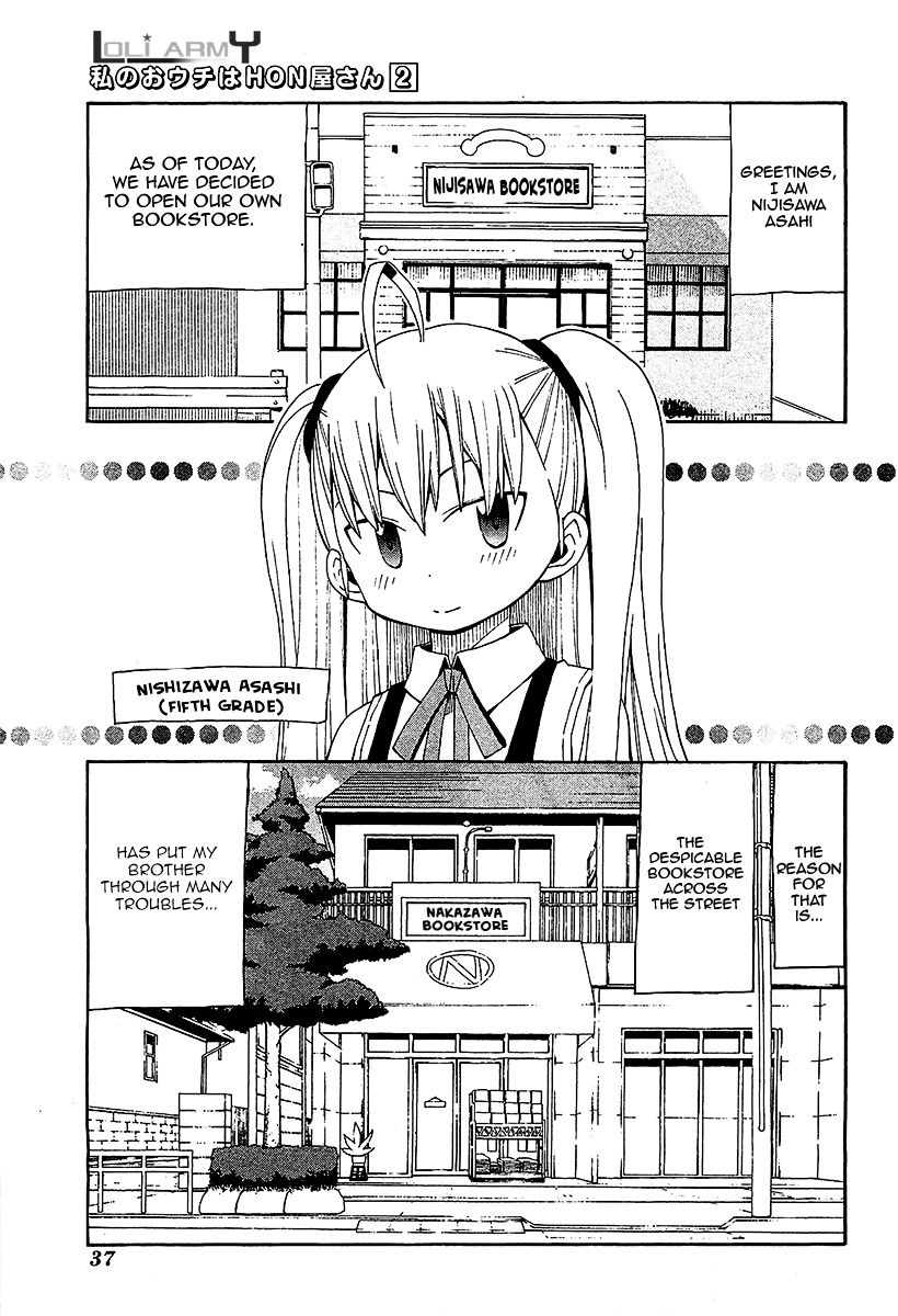 Watashi no Ouchi wa Honya-san Chapter 8 page 1 - Chapter 8 : It's The Dirty Bookstores Fault!