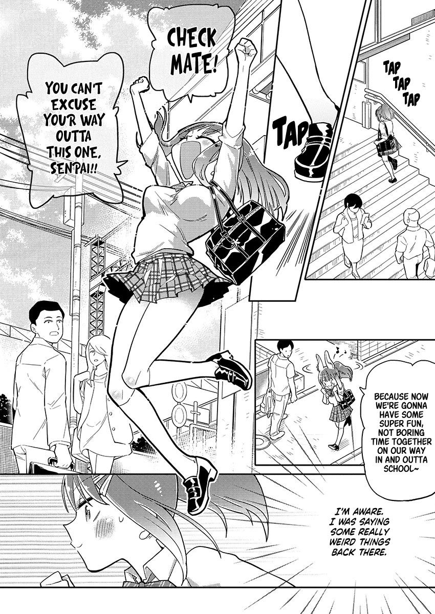 Watashi no shiranai, senpai no 100 ko no koto Chapter 1 page 15 - Chapter 1: What's your LINE account, senpai?