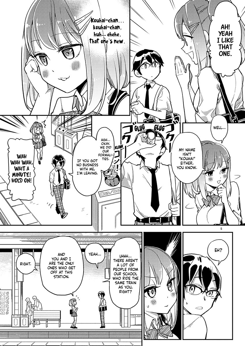 Watashi no shiranai, senpai no 100 ko no koto Chapter 1 page 6 - Chapter 1: What's your LINE account, senpai?