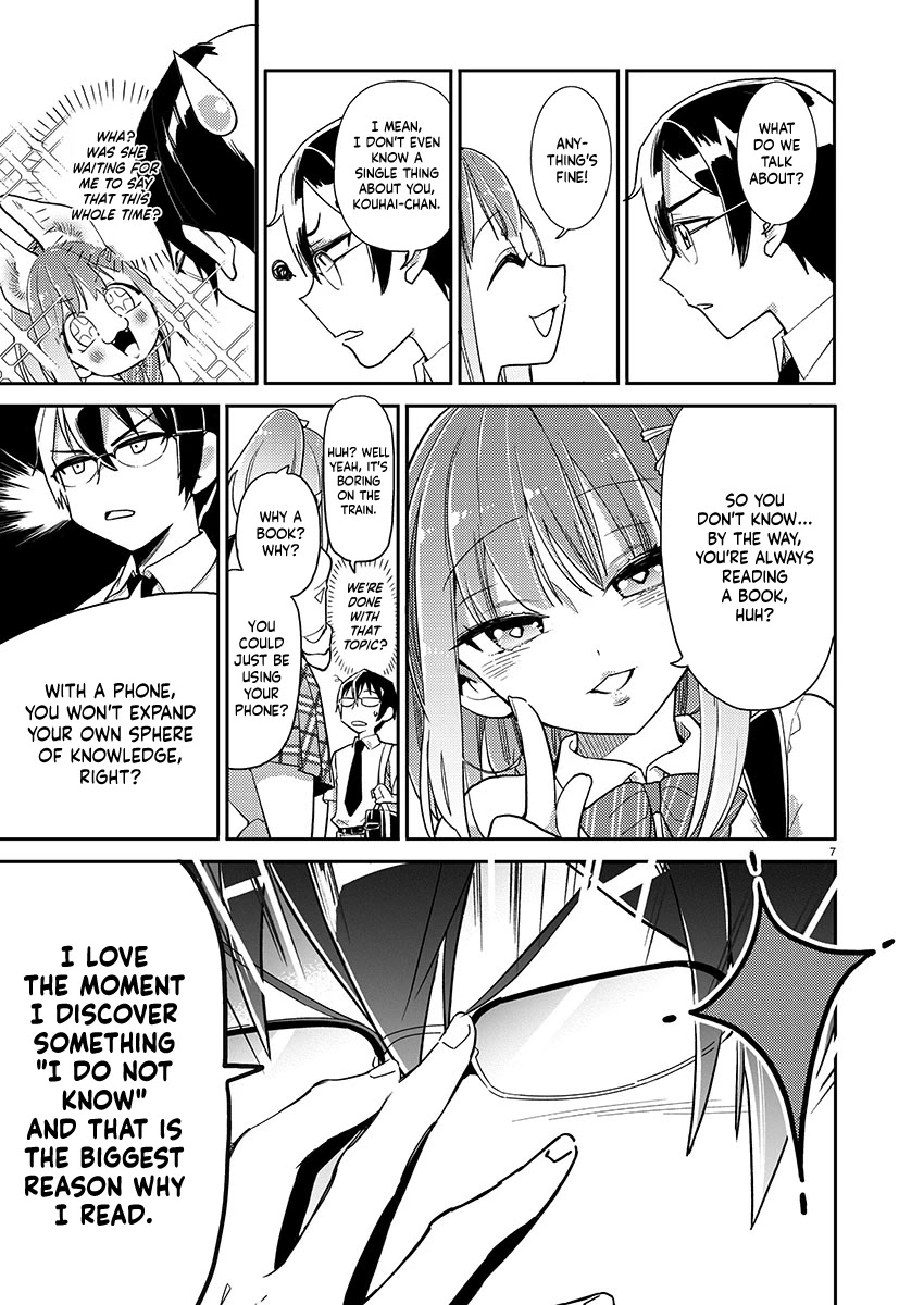 Watashi no shiranai, senpai no 100 ko no koto Chapter 1 page 8 - Chapter 1: What's your LINE account, senpai?