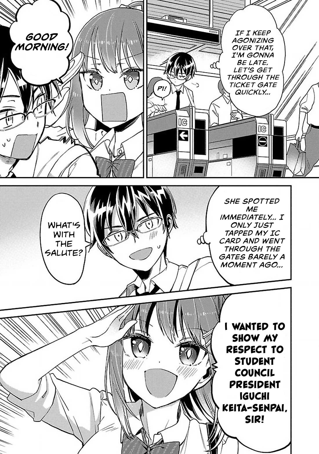 Watashi no shiranai, senpai no 100 ko no koto Chapter 10 page 3 - Chapter 10: What do you think of when you imagine a "stupid conversation"?