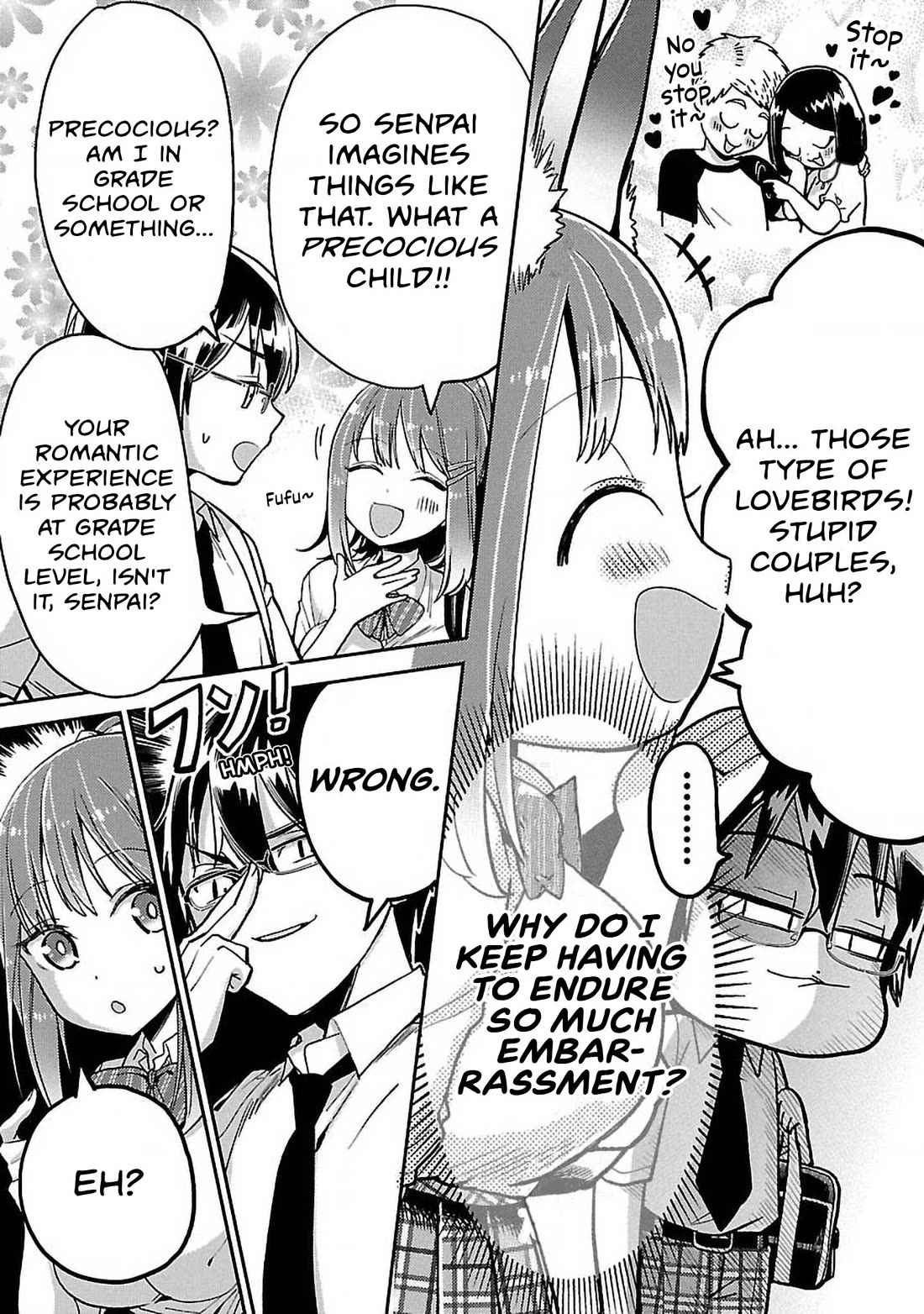 Watashi no shiranai, senpai no 100 ko no koto Chapter 10 page 9 - Chapter 10: What do you think of when you imagine a "stupid conversation"?