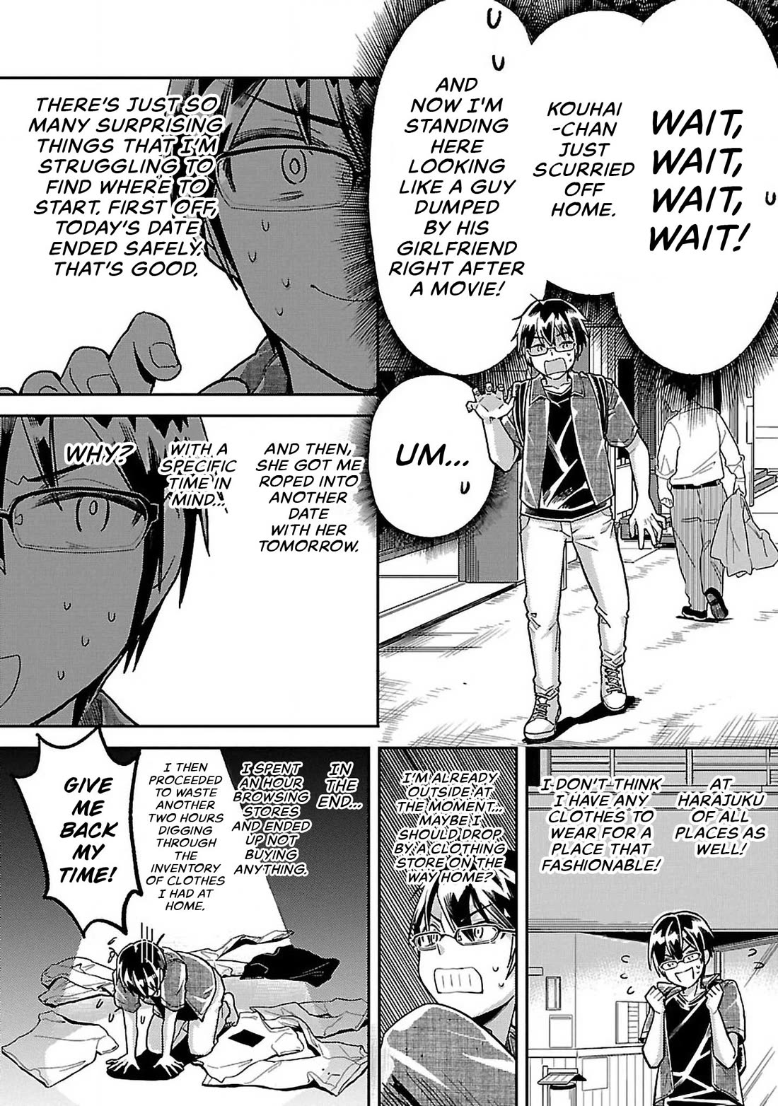 Watashi no shiranai, senpai no 100 ko no koto Chapter 12 page 12 - Chapter 12: ...Do you want me to treat you?