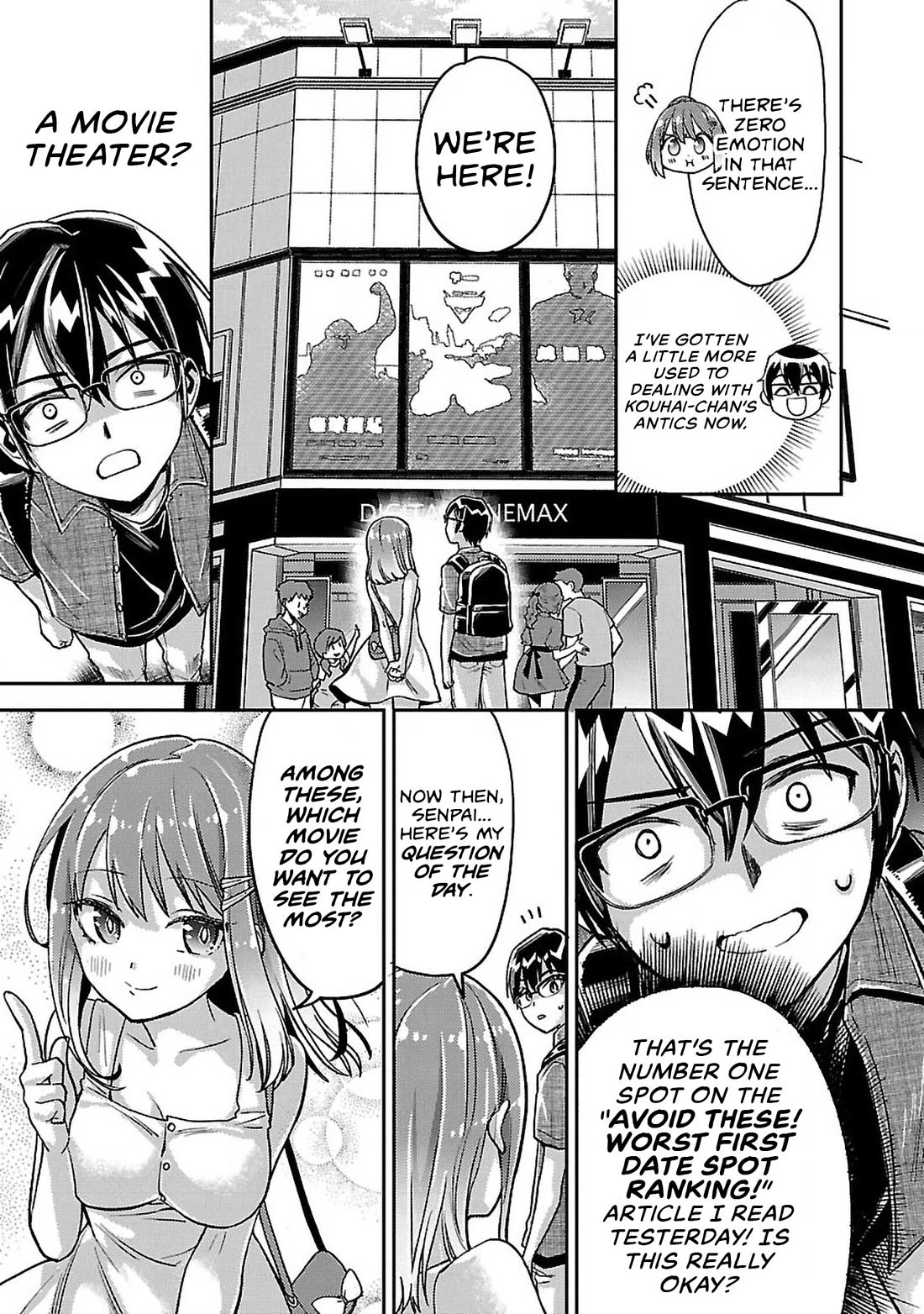 Watashi no shiranai, senpai no 100 ko no koto Chapter 12 page 5 - Chapter 12: ...Do you want me to treat you?
