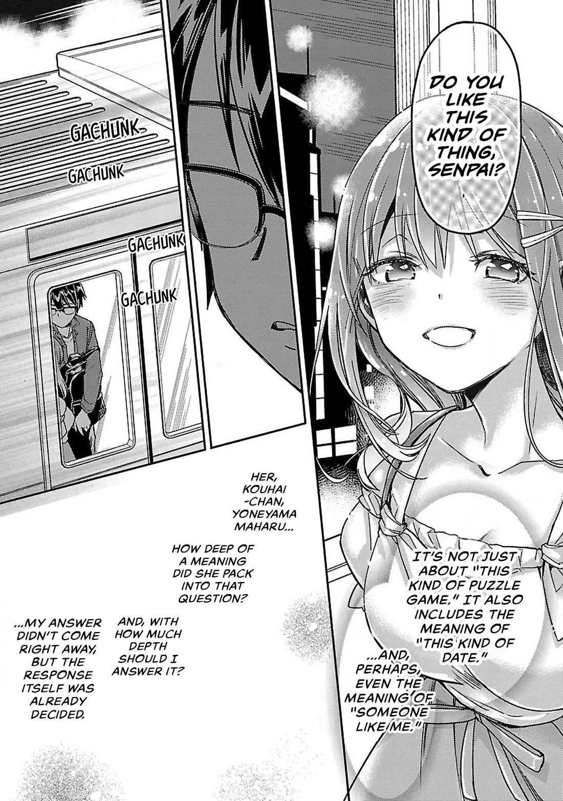 Watashi no shiranai, senpai no 100 ko no koto Chapter 13 page 10 - Chapter 13: Do you like this kind of thing, Senpai?