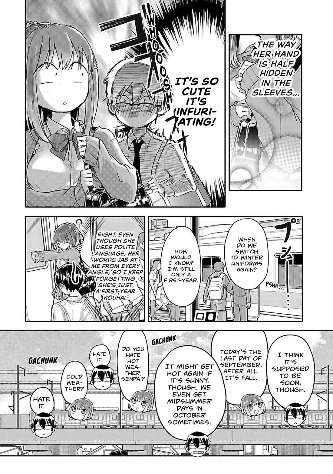 Watashi no shiranai, senpai no 100 ko no koto Chapter 14 page 2 - Chapter 14: What's your favorite season, Senpai?
