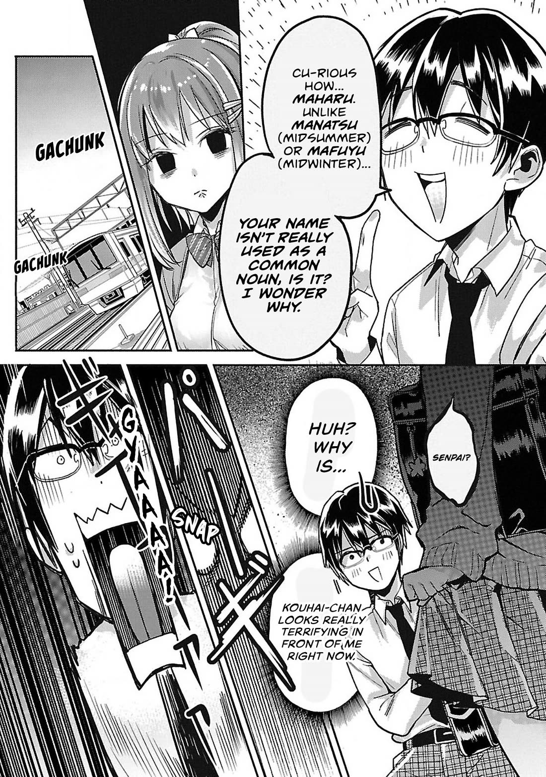 Watashi no shiranai, senpai no 100 ko no koto Chapter 14 page 8 - Chapter 14: What's your favorite season, Senpai?