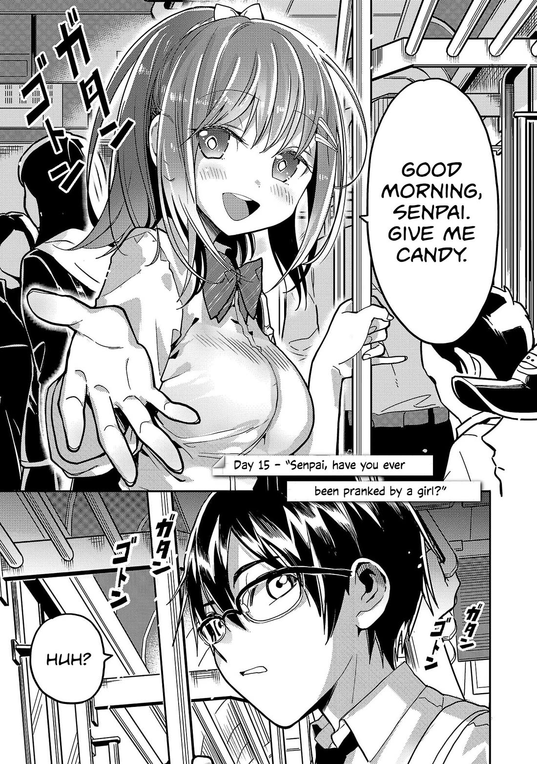 Watashi no shiranai, senpai no 100 ko no koto Chapter 15 page 3 - Chapter 15: Senpai, have you ever been pranked by a girl?