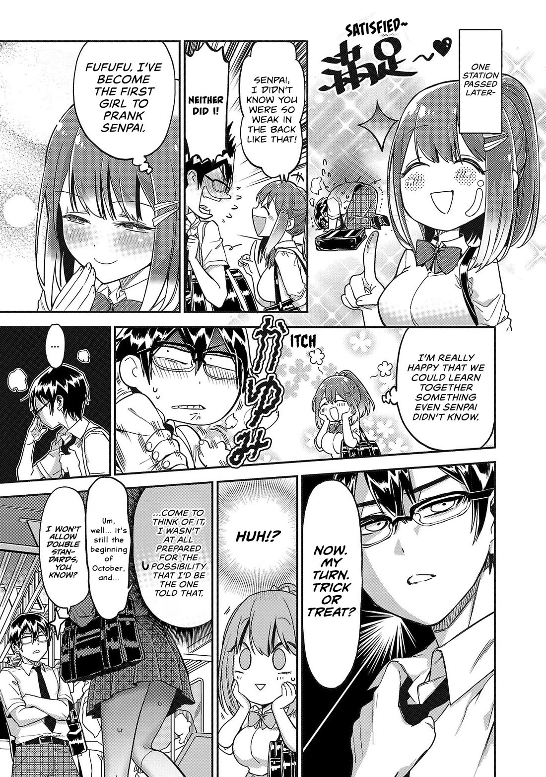 Watashi no shiranai, senpai no 100 ko no koto Chapter 15 page 7 - Chapter 15: Senpai, have you ever been pranked by a girl?