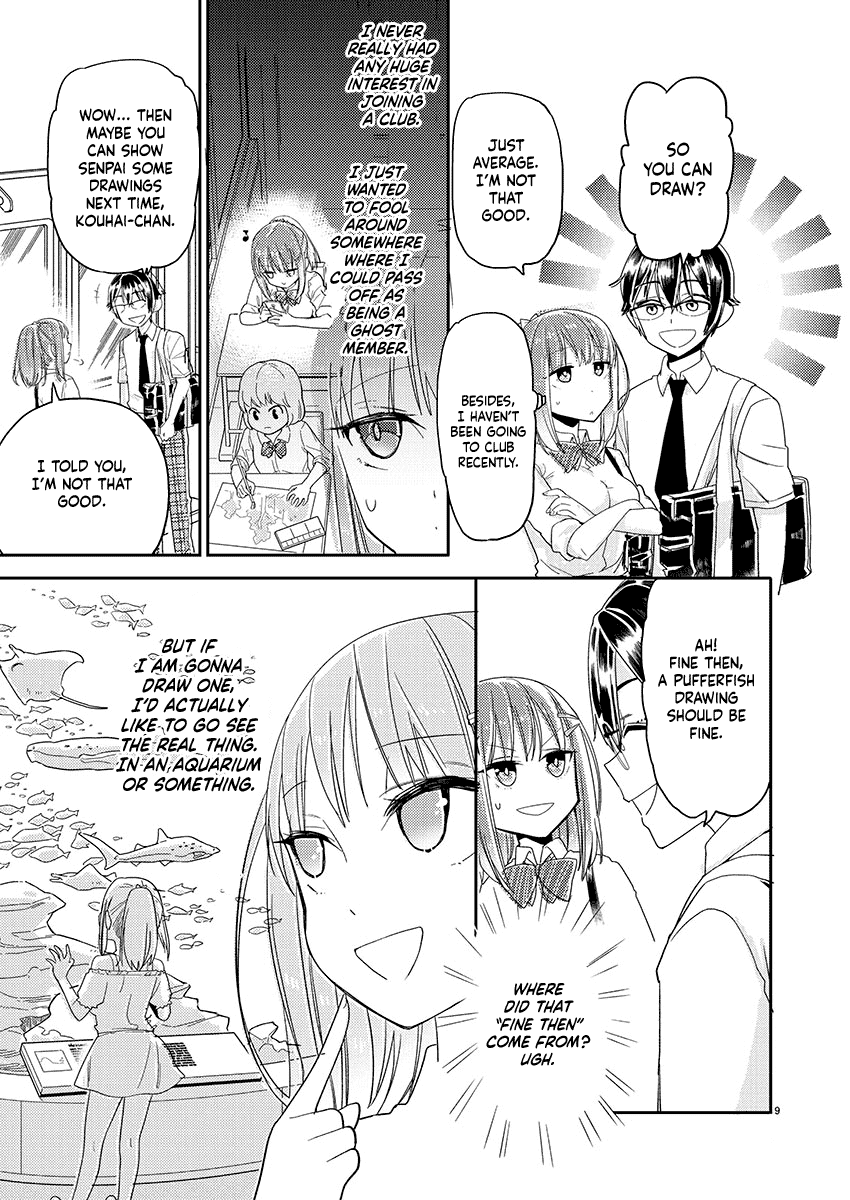 Watashi no shiranai, senpai no 100 ko no koto Chapter 2 page 9 - Chapter 2: Do you have an after school activity, senpai?