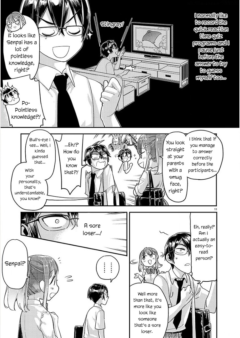 Watashi no shiranai, senpai no 100 ko no koto Chapter 3 page 11 - Chapter 3: What are your hobbies Senpai?