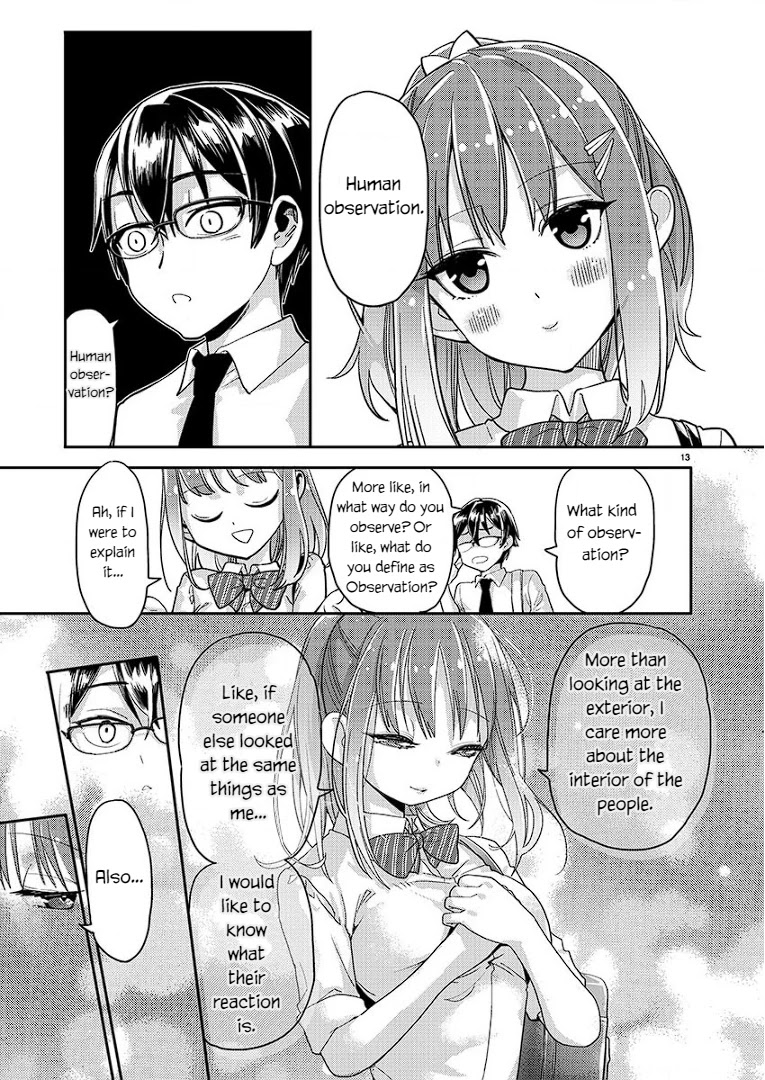 Watashi no shiranai, senpai no 100 ko no koto Chapter 3 page 13 - Chapter 3: What are your hobbies Senpai?