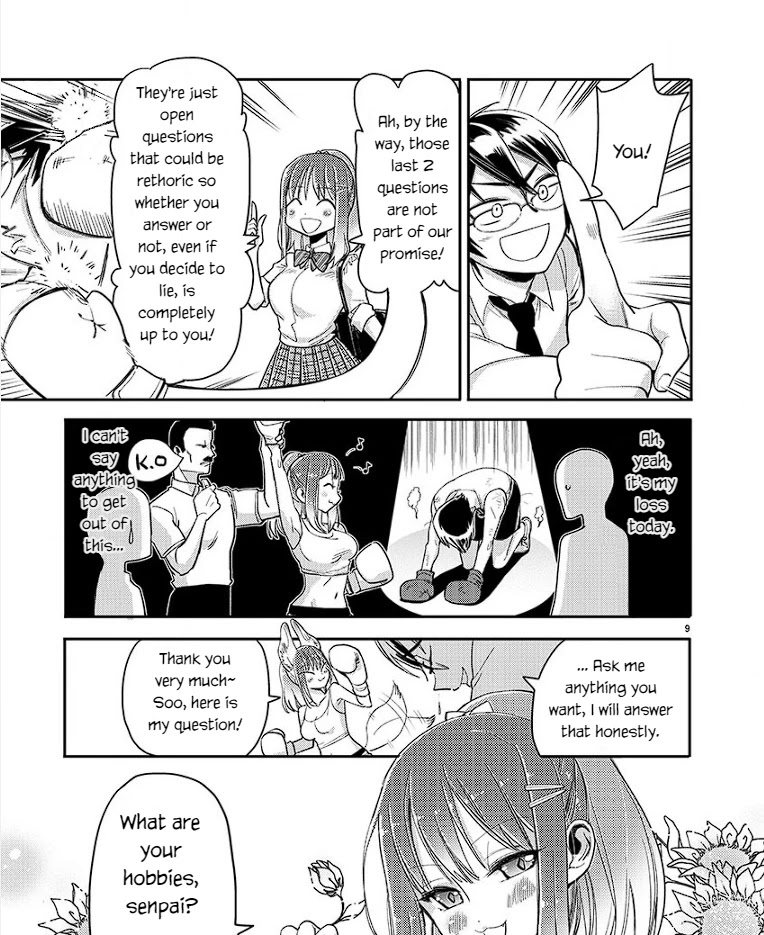 Watashi no shiranai, senpai no 100 ko no koto Chapter 3 page 9 - Chapter 3: What are your hobbies Senpai?