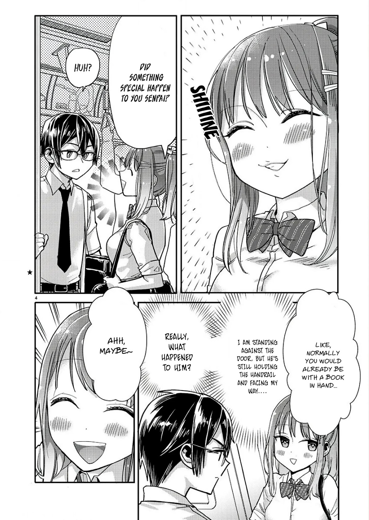 Watashi no shiranai, senpai no 100 ko no koto Chapter 4 page 4 - Chapter 4: What's Your Name Senpai?