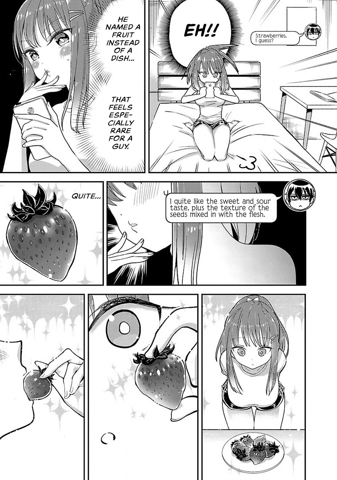 Watashi no shiranai, senpai no 100 ko no koto Chapter 7 page 3 - Chapter 7: What's your favorite food, Senpai?