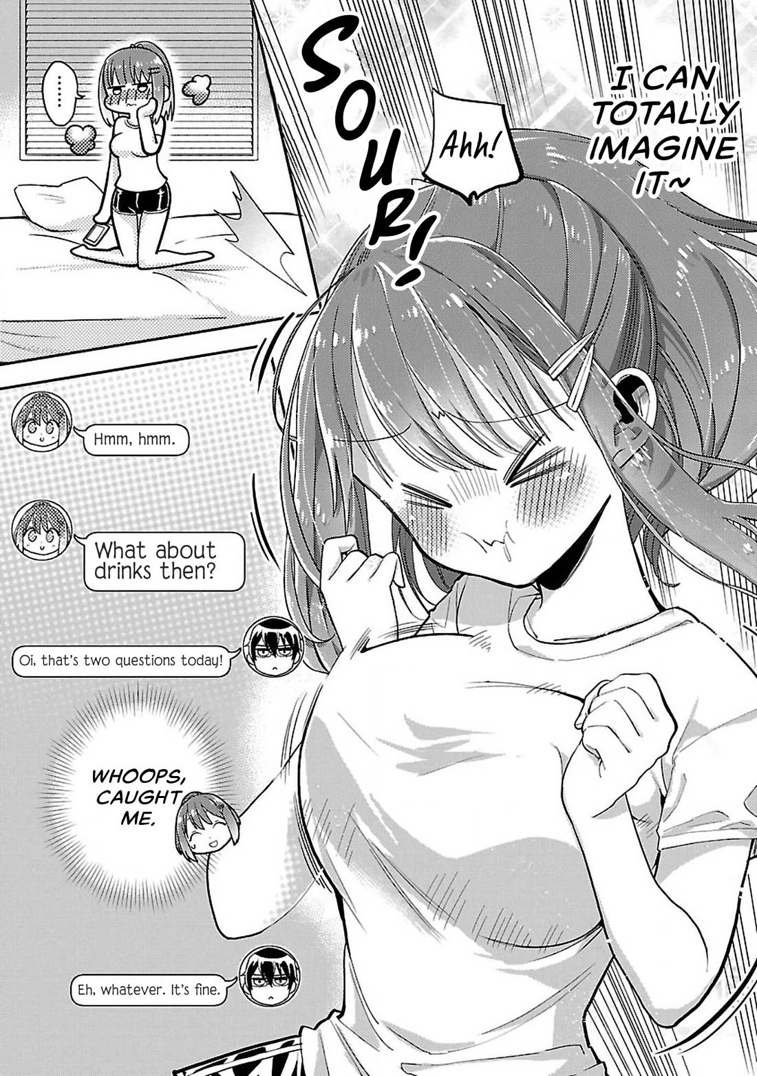 Watashi no shiranai, senpai no 100 ko no koto Chapter 7 page 4 - Chapter 7: What's your favorite food, Senpai?