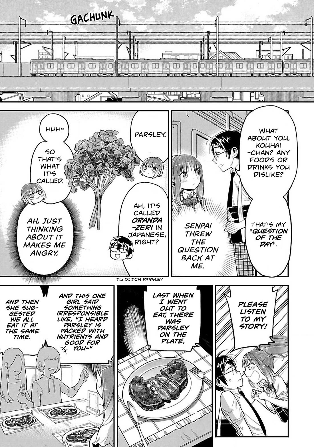 Watashi no shiranai, senpai no 100 ko no koto Chapter 8 page 7 - Chapter 8: What do you dislike, Senpai?