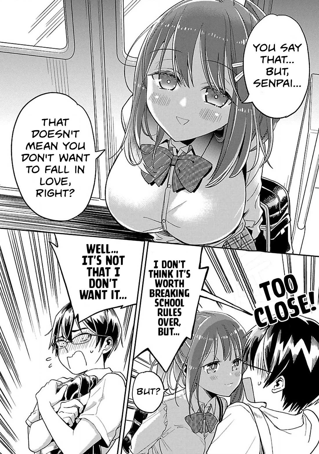 Watashi no shiranai, senpai no 100 ko no koto Chapter 9 page 10 - Chapter 9: Kouhai-chan, do you know all the rules of our high school?