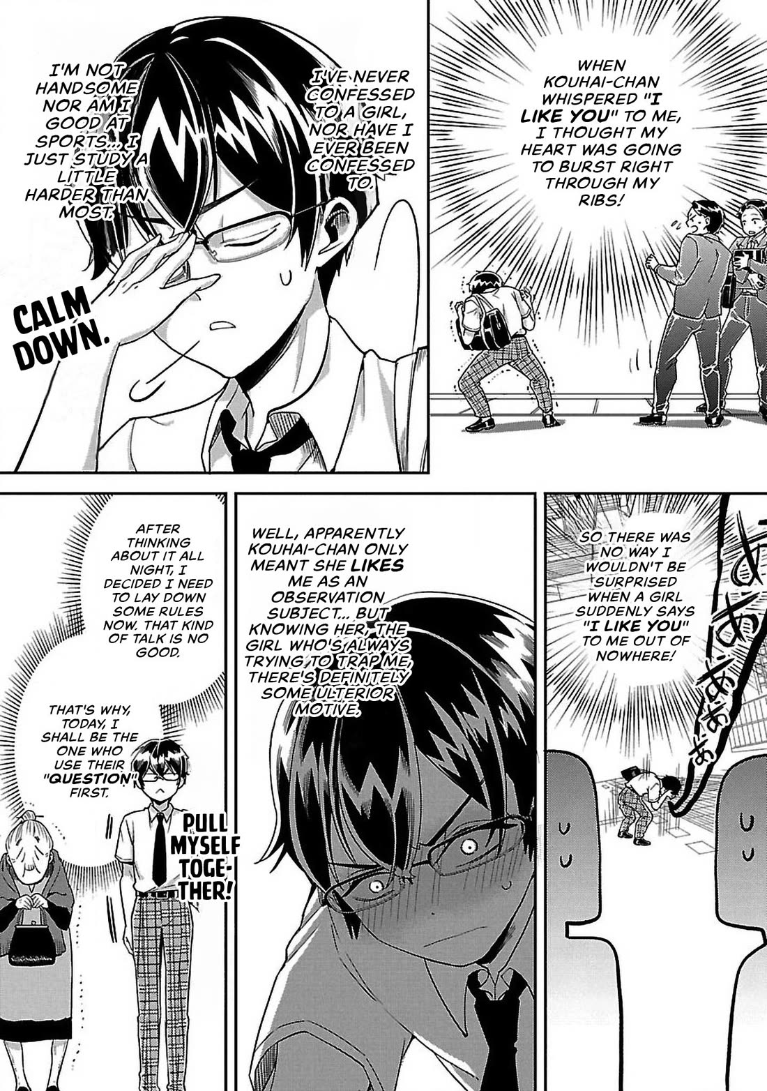 Watashi no shiranai, senpai no 100 ko no koto Chapter 9 page 3 - Chapter 9: Kouhai-chan, do you know all the rules of our high school?