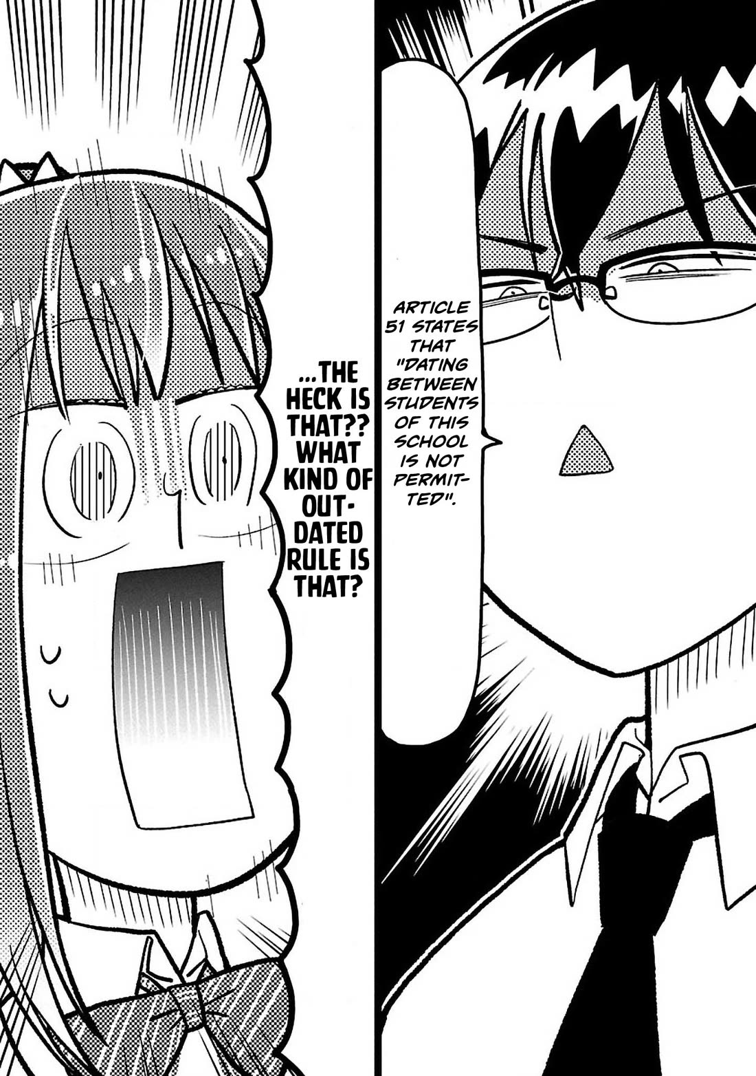 Watashi no shiranai, senpai no 100 ko no koto Chapter 9 page 7 - Chapter 9: Kouhai-chan, do you know all the rules of our high school?