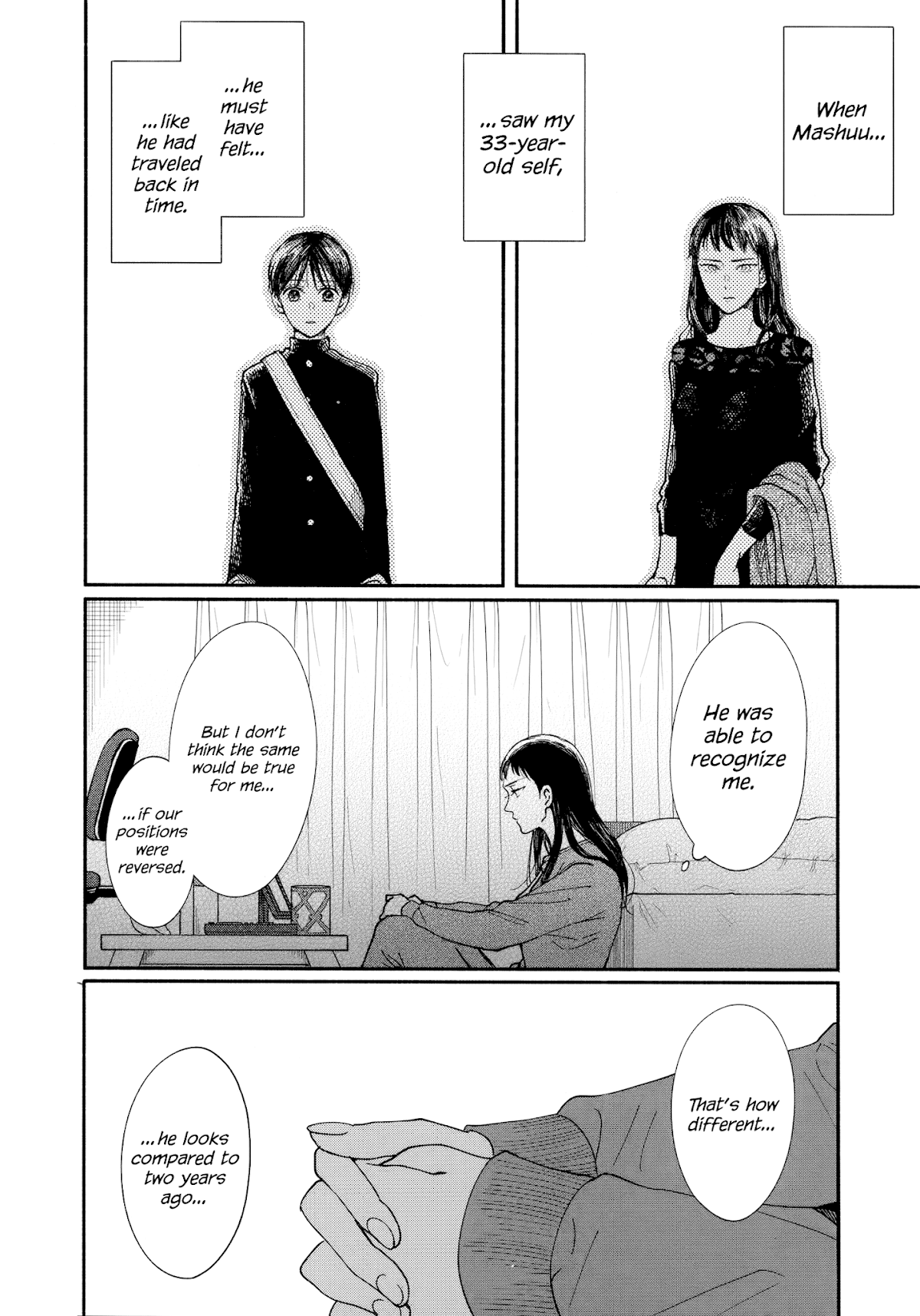 Watashi no Shounen (TAKANO Hitomi) Chapter 16 page 6 - Chapter 16: Band-Aid