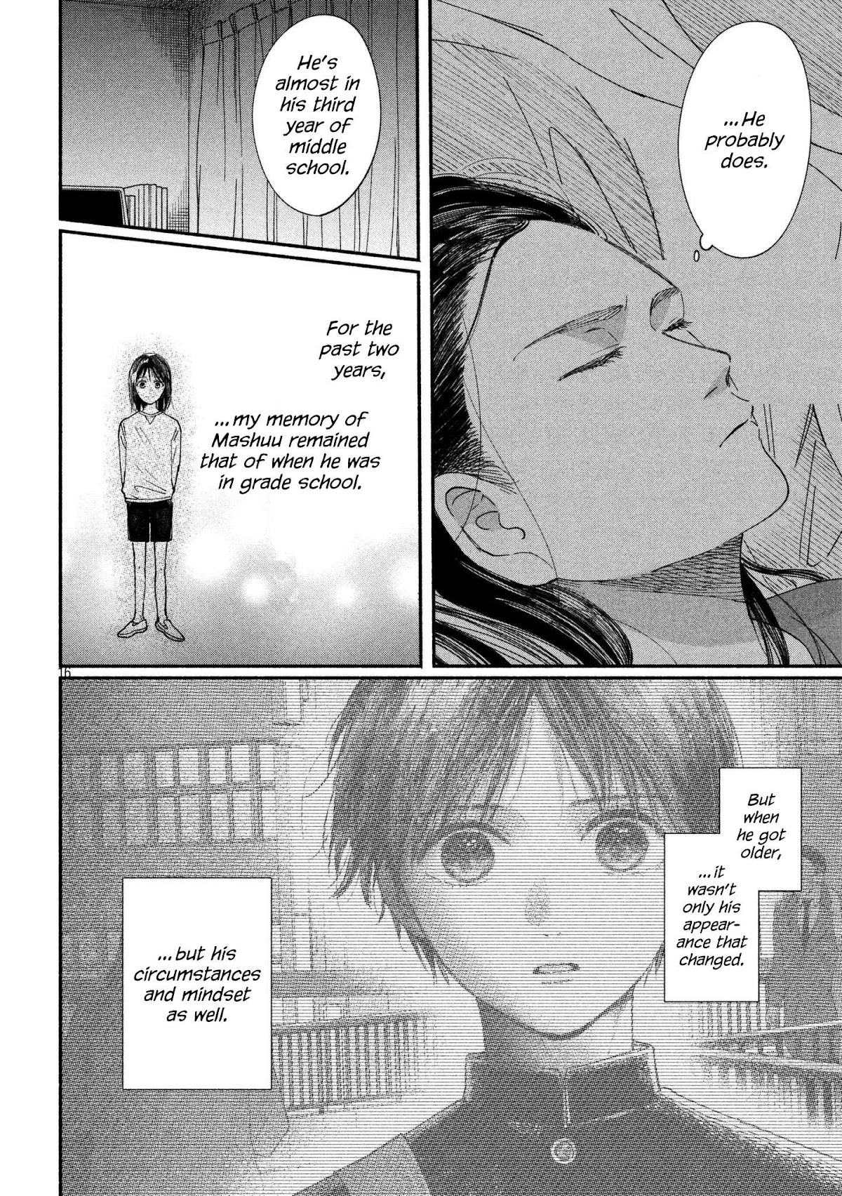 Watashi no Shounen (TAKANO Hitomi) Chapter 19 page 15 - Chapter 19: Oxygen