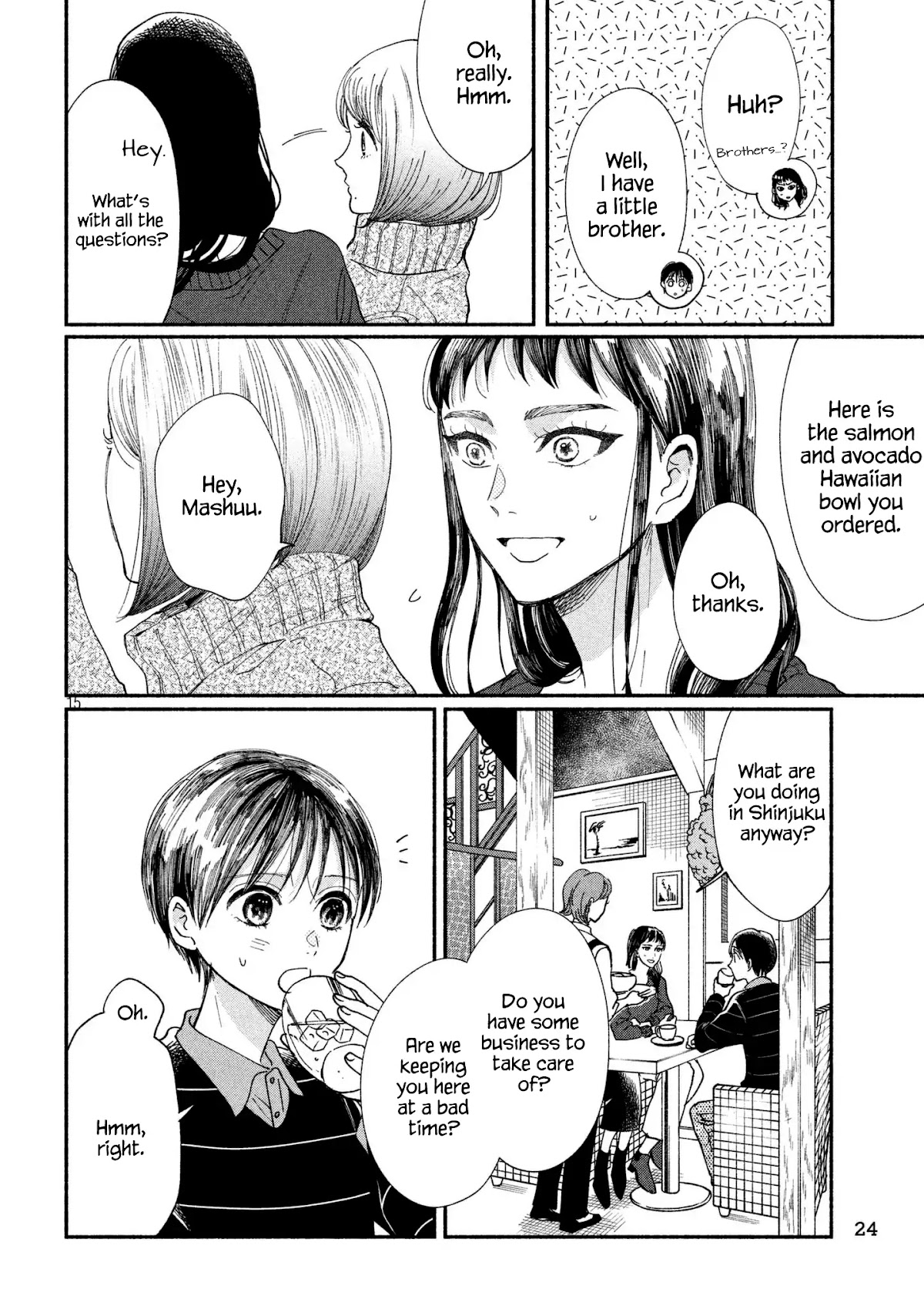Watashi no Shounen (TAKANO Hitomi) Chapter 20 page 15 - Chapter 20: Yellow and Blue