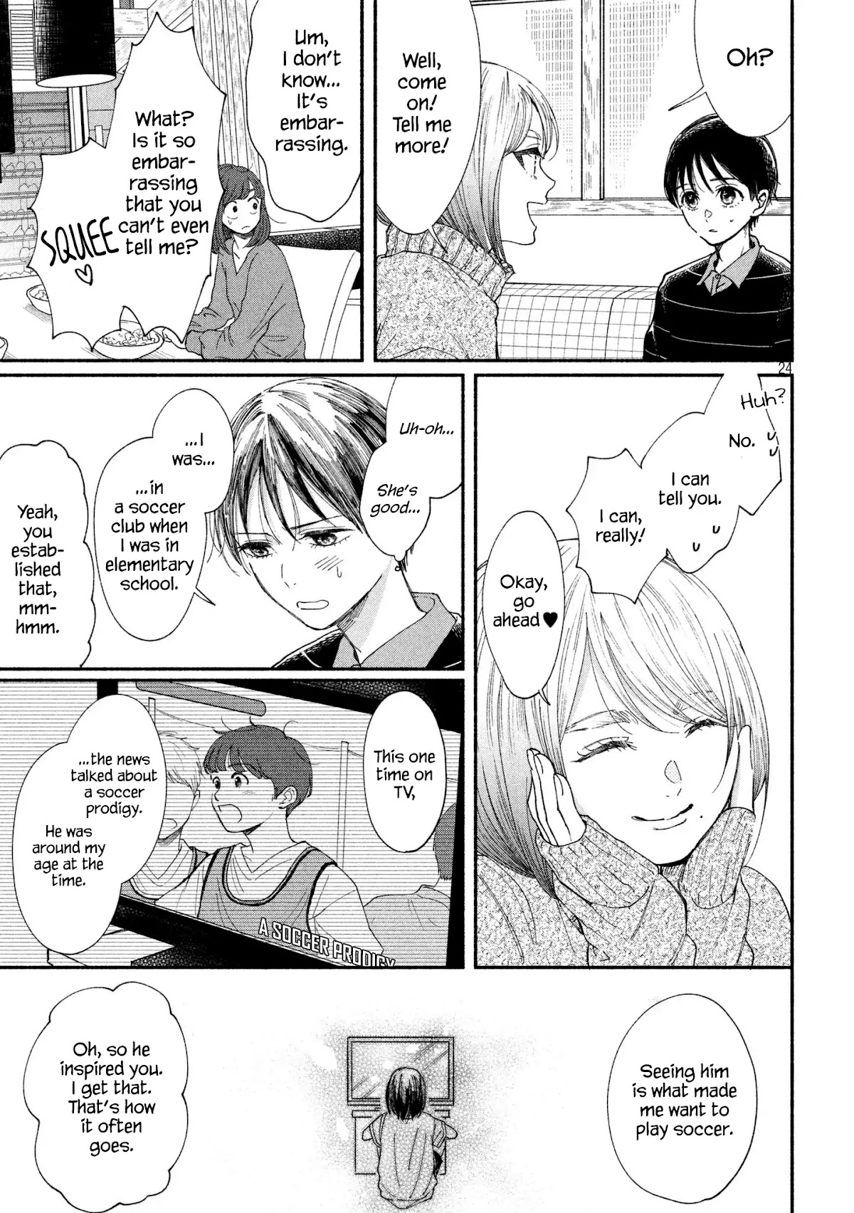 Watashi no Shounen (TAKANO Hitomi) Chapter 20 page 24 - Chapter 20: Yellow and Blue