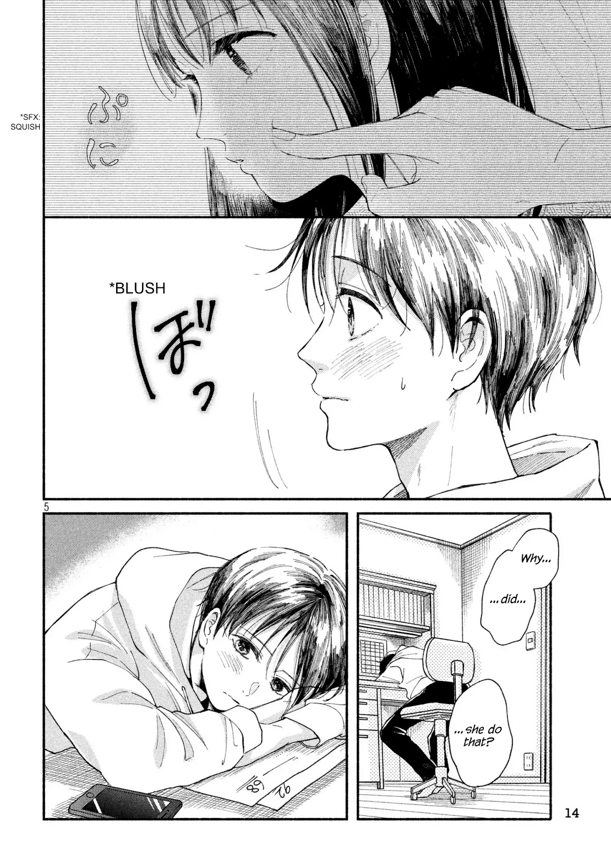 Watashi no Shounen (TAKANO Hitomi) Chapter 20 page 5 - Chapter 20: Yellow and Blue