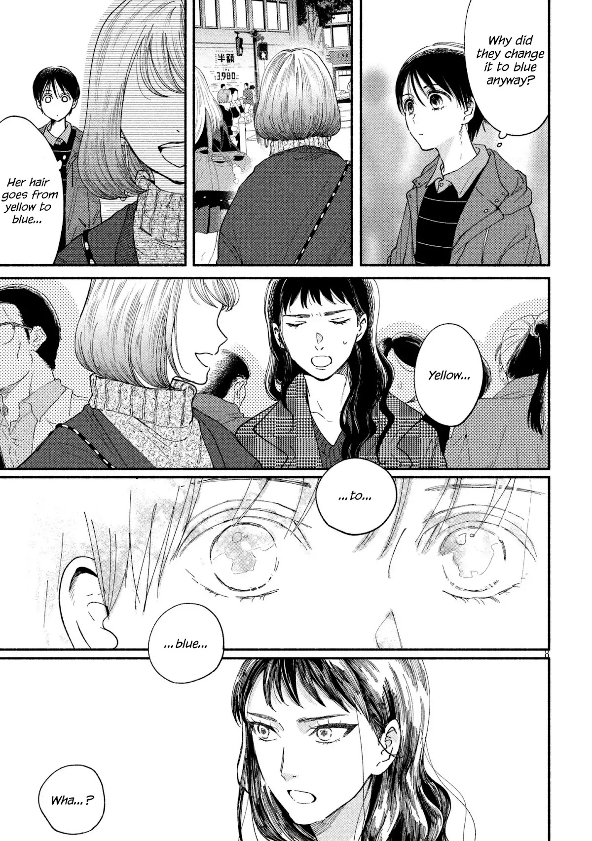 Watashi no Shounen (TAKANO Hitomi) Chapter 20 page 8 - Chapter 20: Yellow and Blue
