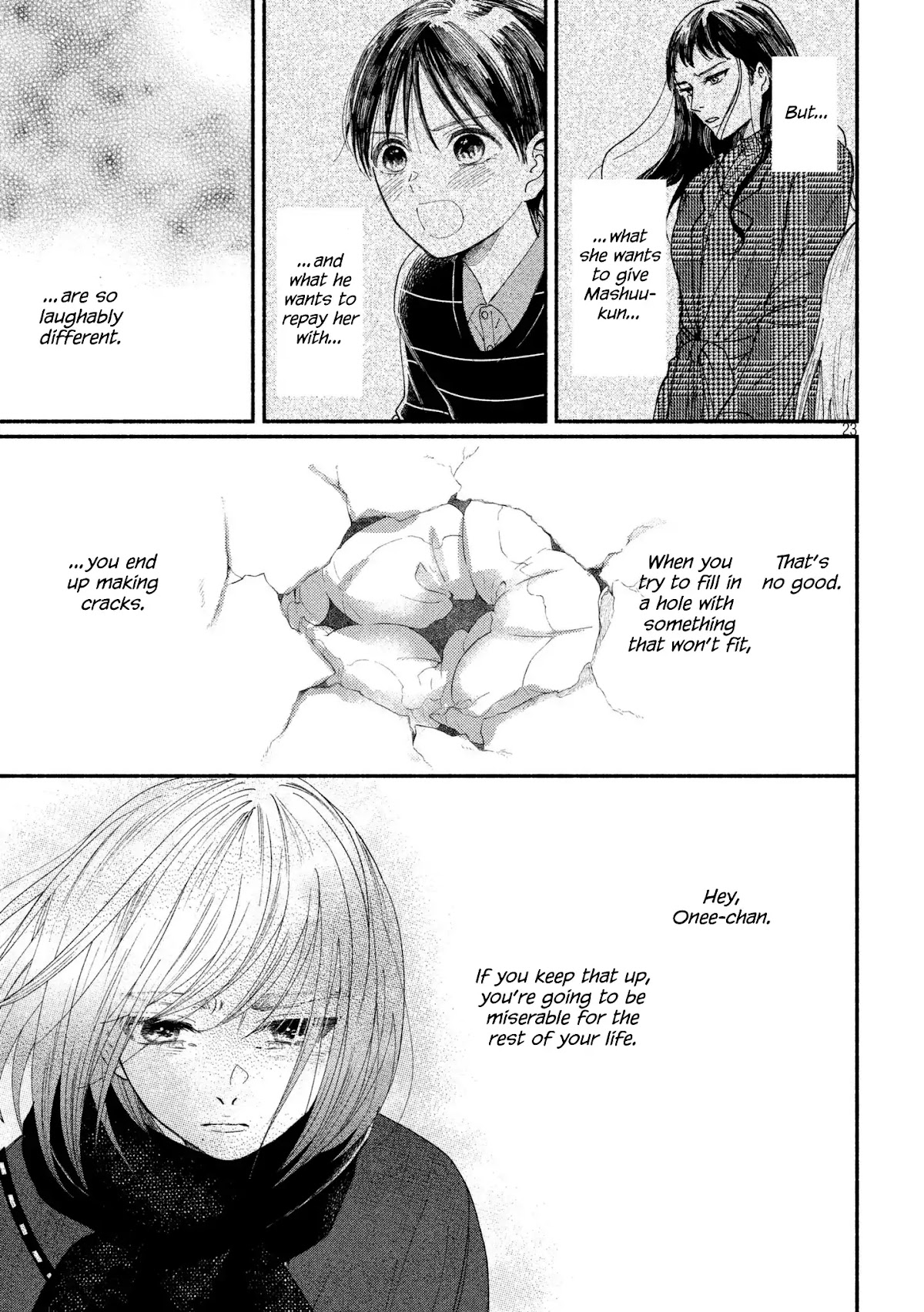 Watashi no Shounen (TAKANO Hitomi) Chapter 21 page 23 - Chapter 21: Hole