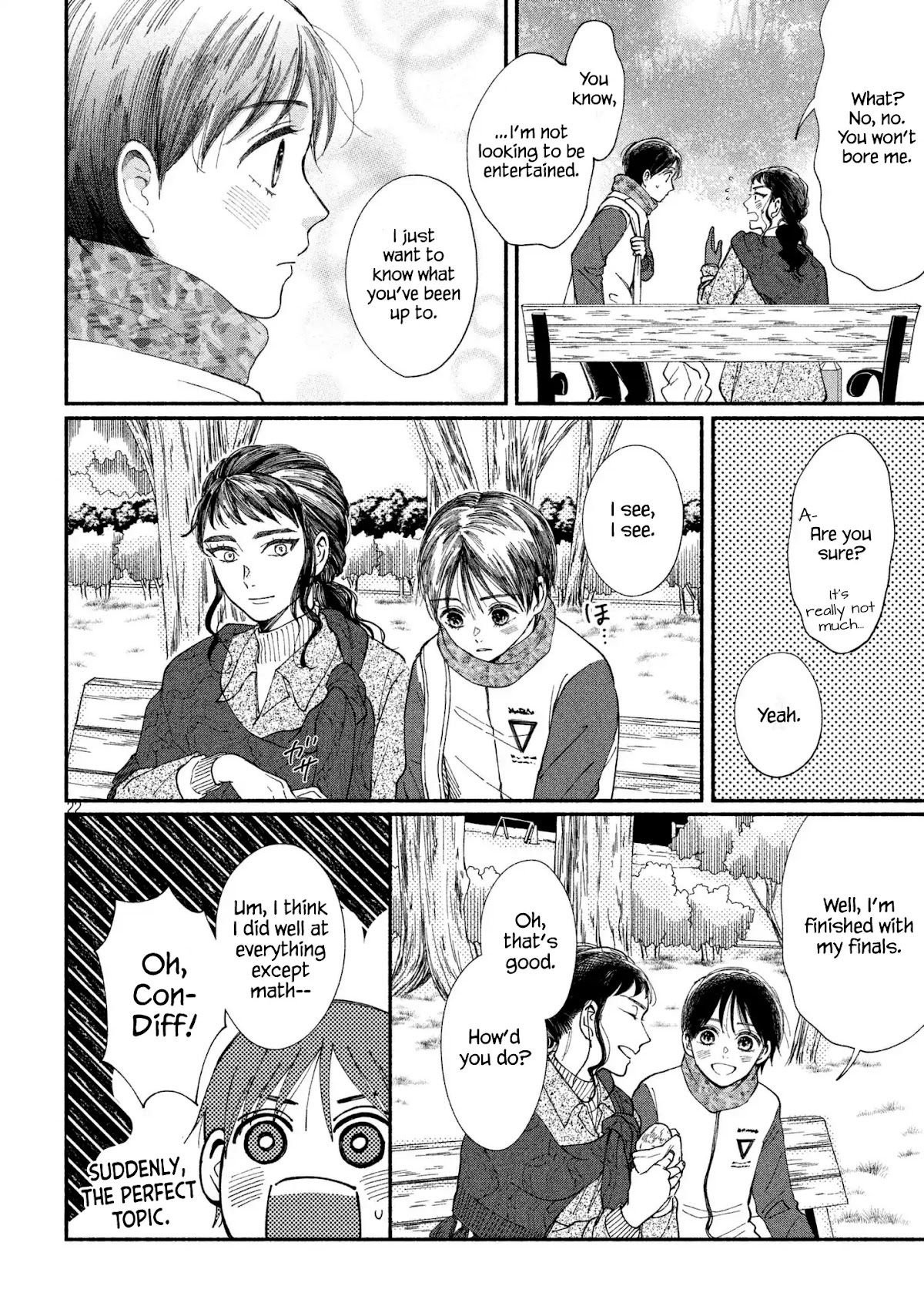 Watashi no Shounen (TAKANO Hitomi) Chapter 22 page 22 - Chapter 22: Bench