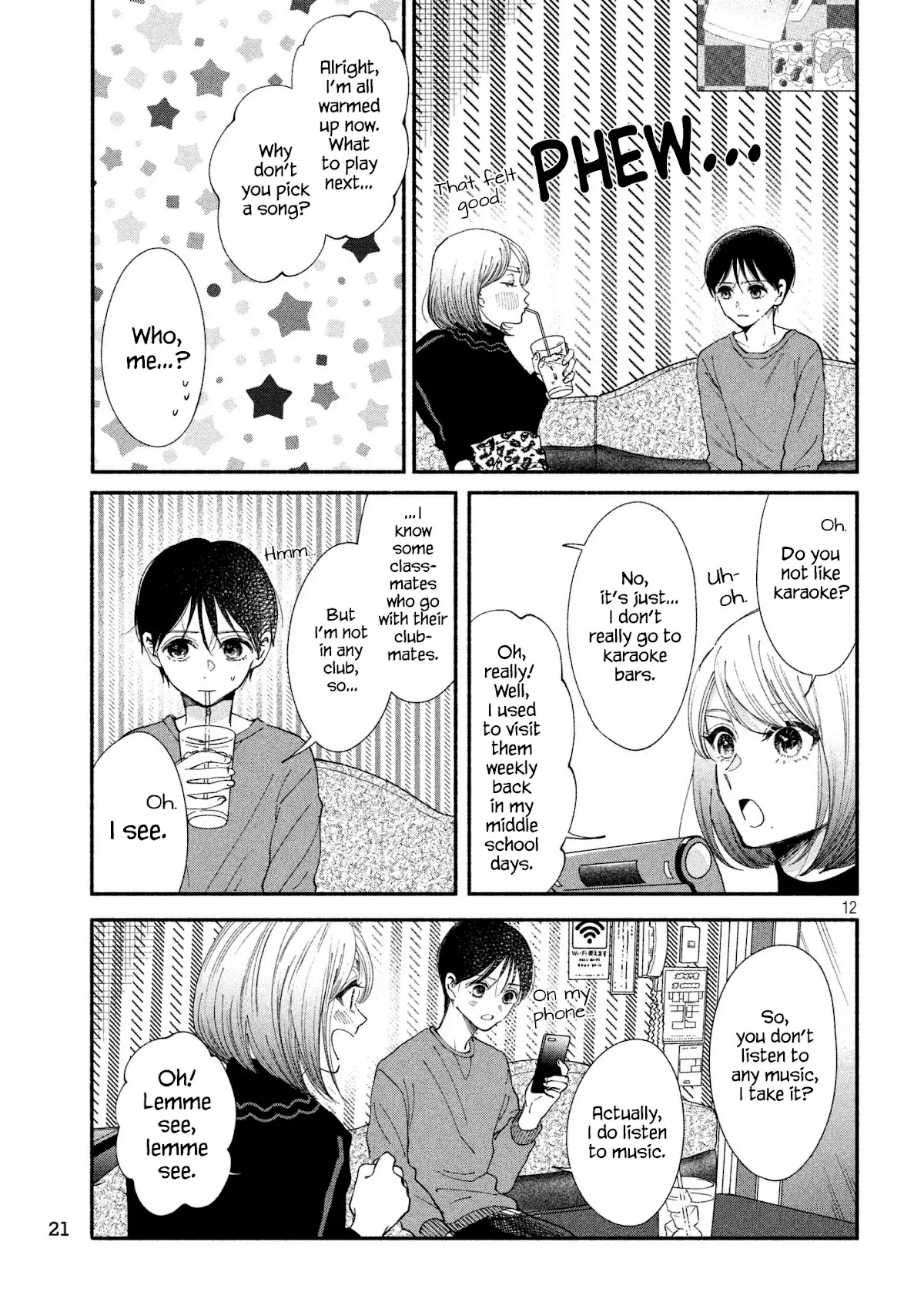 Watashi no Shounen (TAKANO Hitomi) Chapter 24 page 11 - Chapter 24: Mic