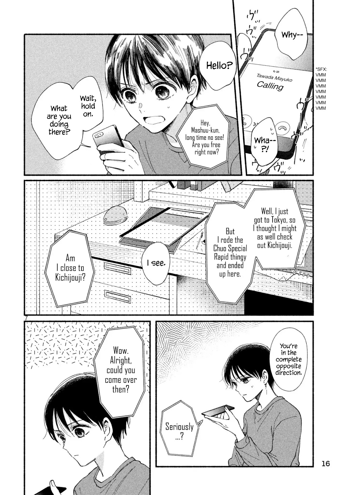 Watashi no Shounen (TAKANO Hitomi) Chapter 24 page 6 - Chapter 24: Mic