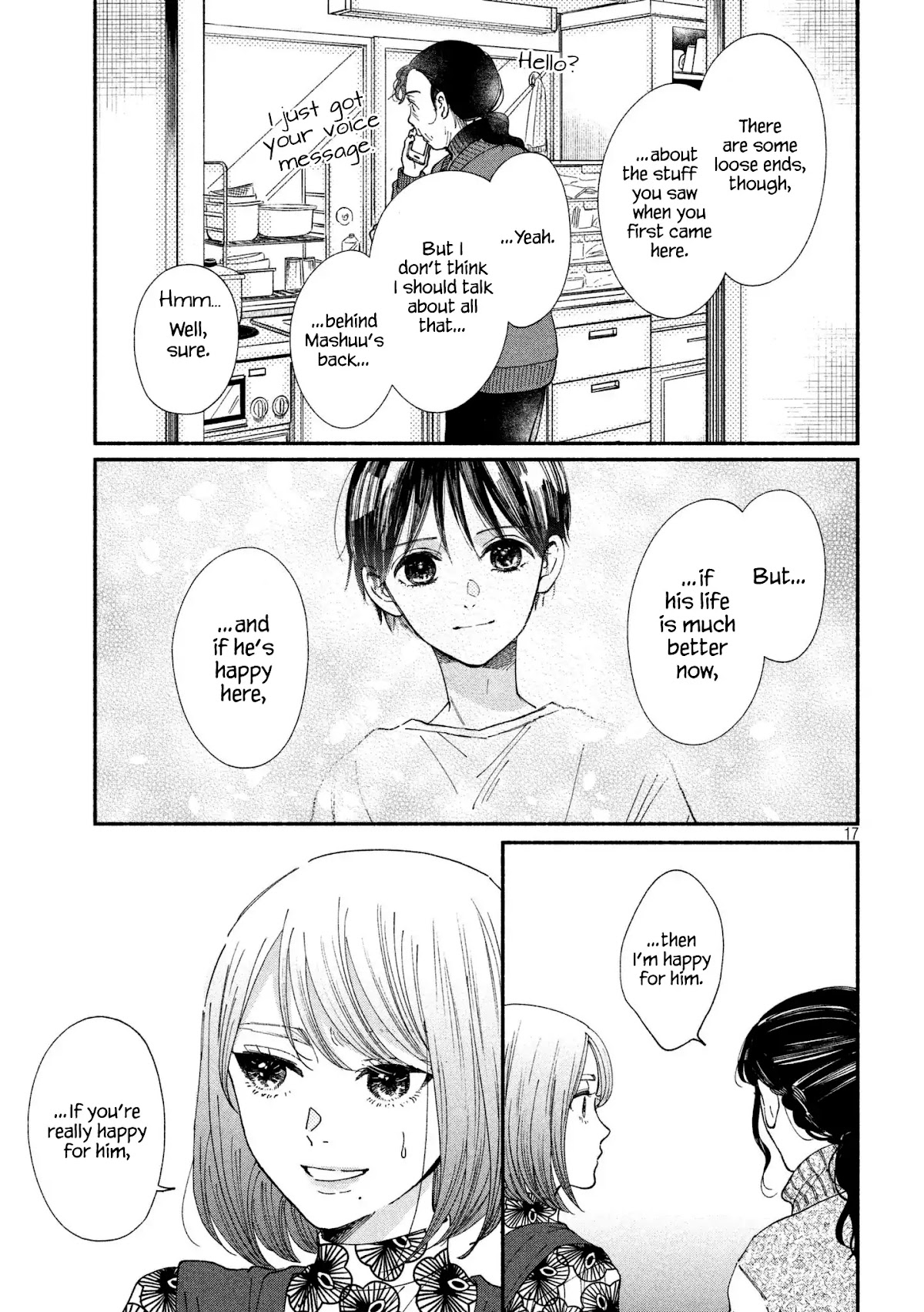 Watashi no Shounen (TAKANO Hitomi) Chapter 26 page 17 - Chapter 26: Confession