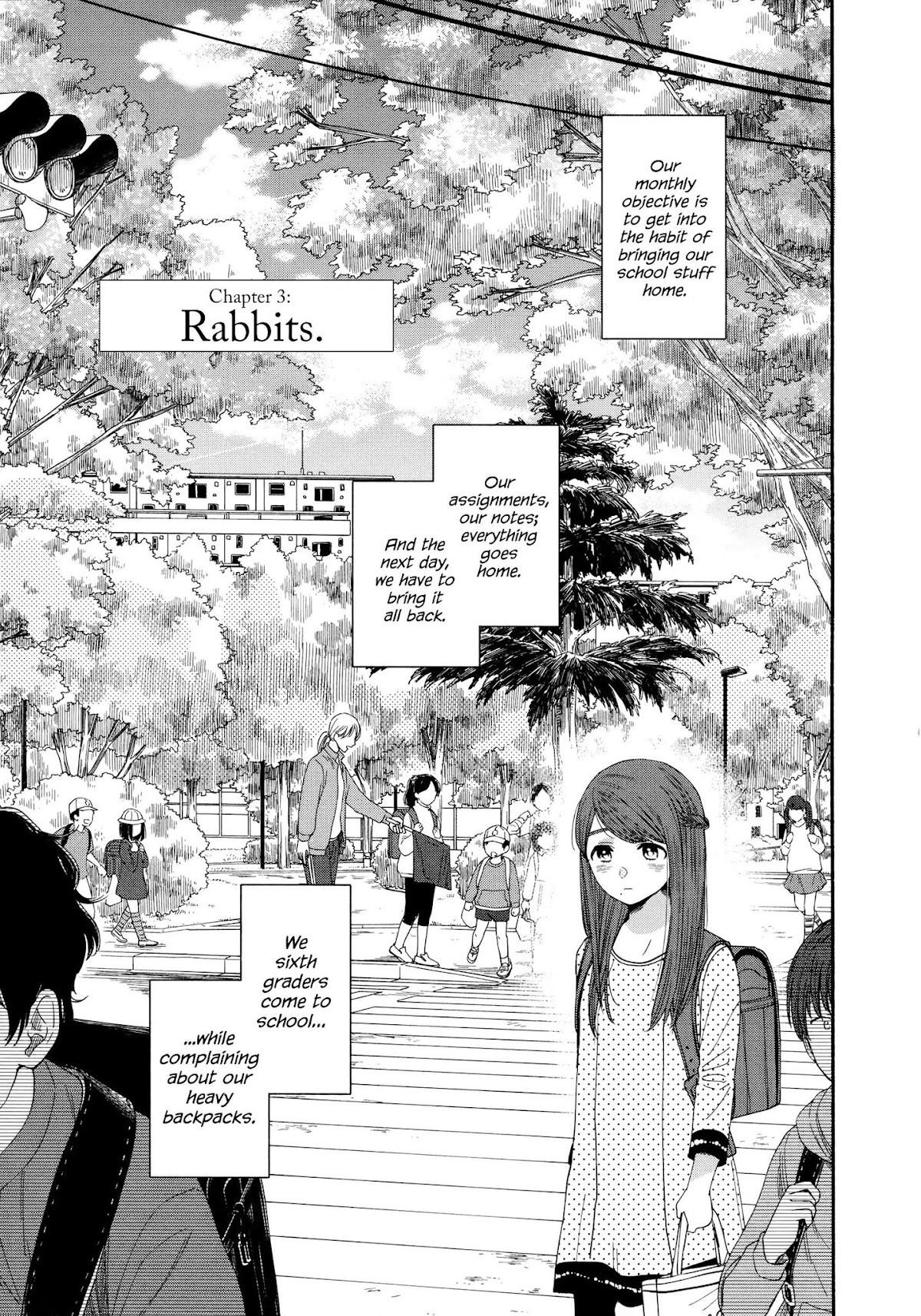 Watashi no Shounen (TAKANO Hitomi) Chapter 3 page 1 - Chapter 3: Rabbits
