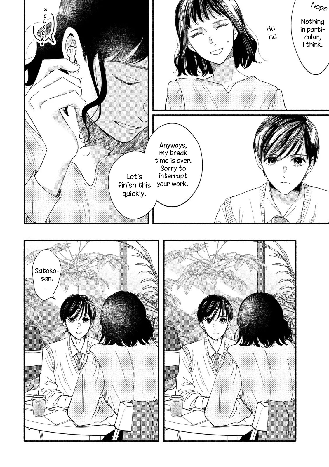 Watashi no Shounen (TAKANO Hitomi) Chapter 37 page 10 - Chapter 37: Turquoise