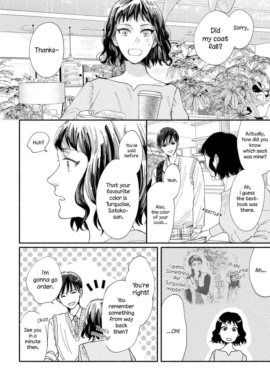 Watashi no Shounen (TAKANO Hitomi) Chapter 37 page 4 - Chapter 37: Turquoise