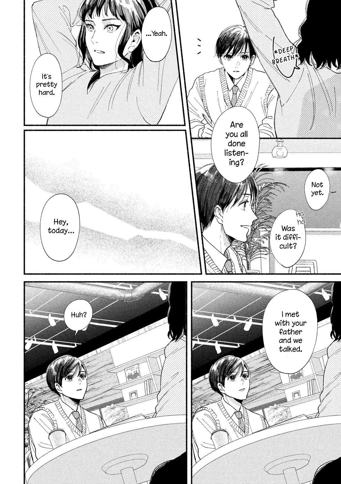Watashi no Shounen (TAKANO Hitomi) Chapter 37 page 6 - Chapter 37: Turquoise