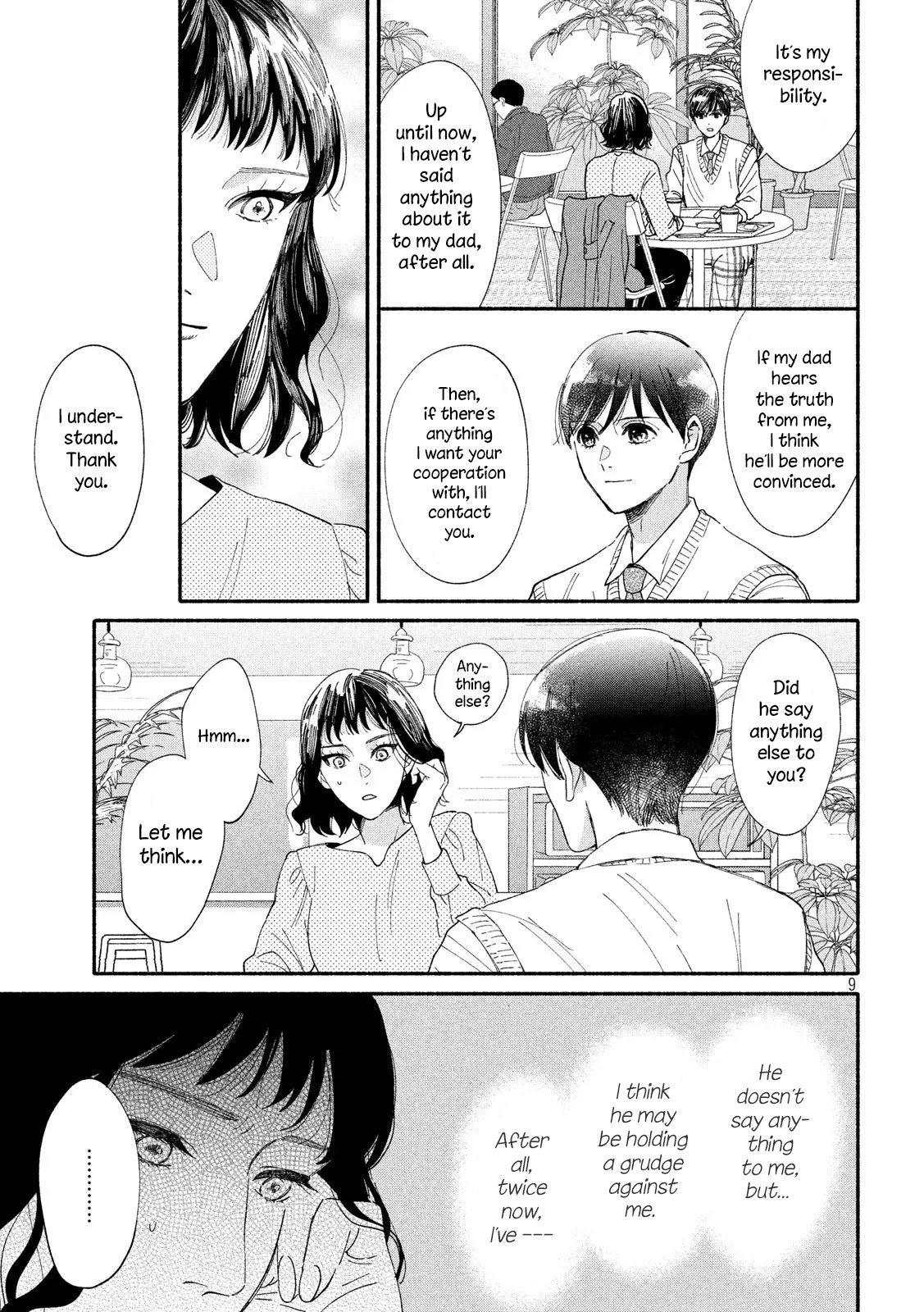 Watashi no Shounen (TAKANO Hitomi) Chapter 37 page 9 - Chapter 37: Turquoise