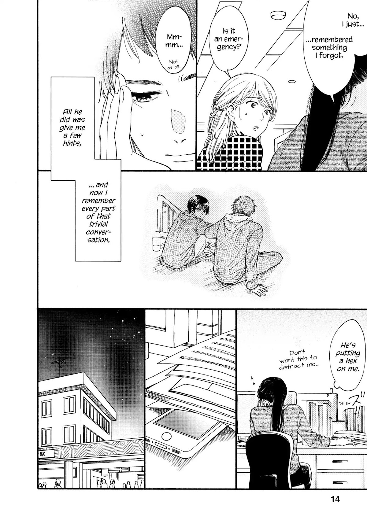Watashi no Shounen (TAKANO Hitomi) Chapter 5 page 13 - Chapter 5: Phone Straps