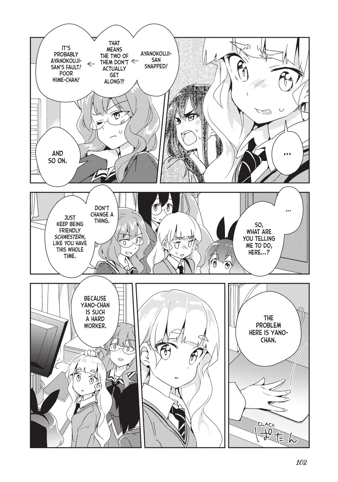 Watashi no Yuri wa Oshigoto desu! Chapter 10 page 3 - Chapter 10