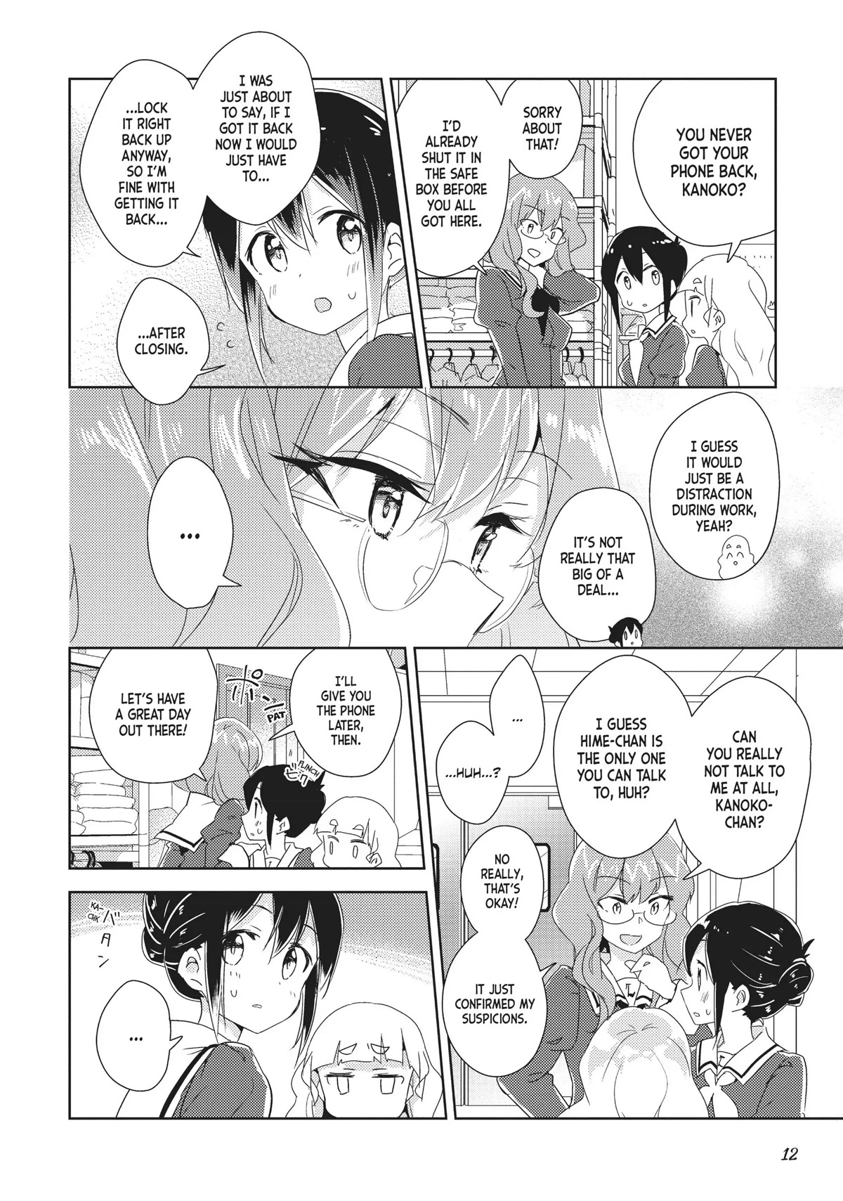 Watashi no Yuri wa Oshigoto desu! Chapter 12 page 12 - Chapter 12: The Blume Selections Have Begun