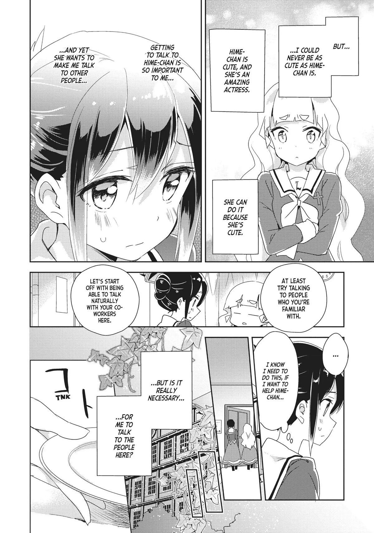 Watashi no Yuri wa Oshigoto desu! Chapter 12 page 14 - Chapter 12: The Blume Selections Have Begun