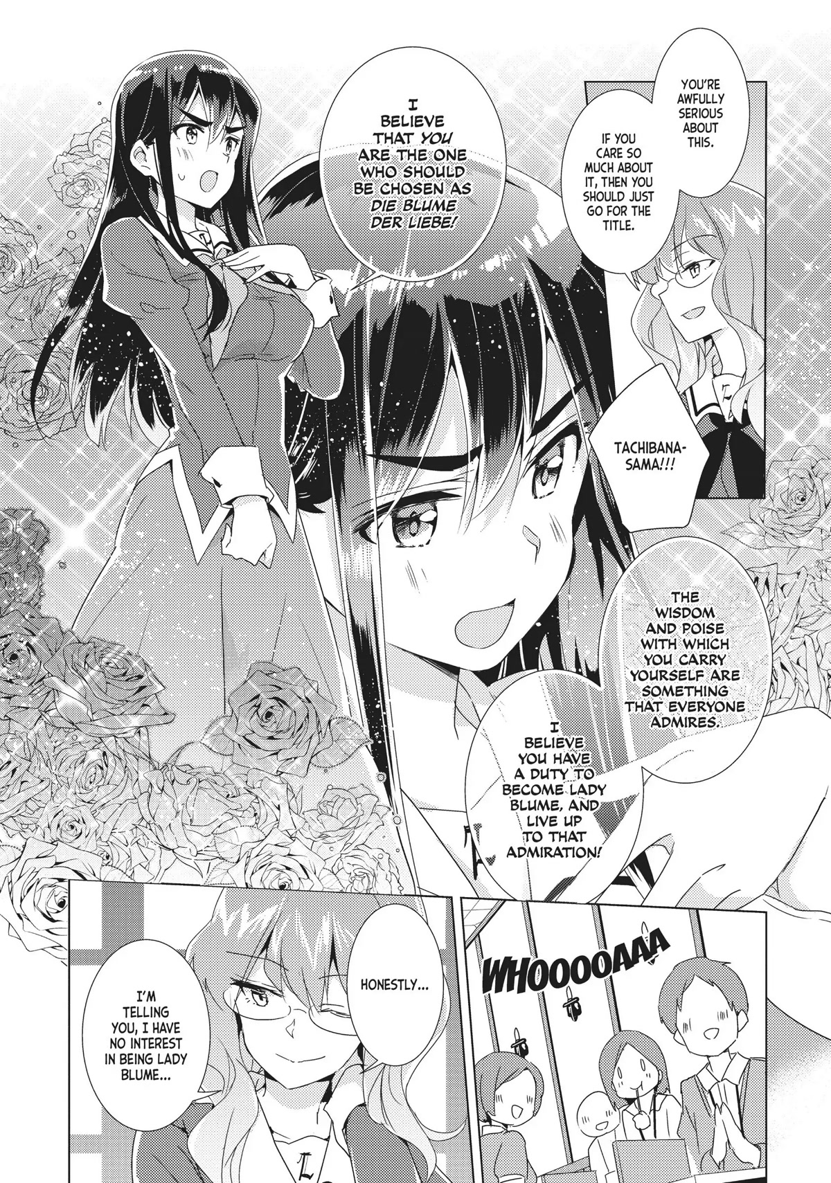 Watashi no Yuri wa Oshigoto desu! Chapter 12 page 16 - Chapter 12: The Blume Selections Have Begun