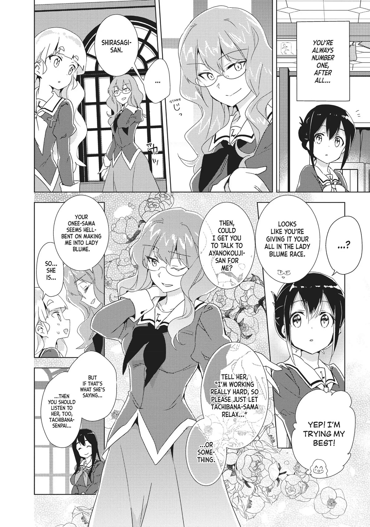 Watashi no Yuri wa Oshigoto desu! Chapter 12 page 20 - Chapter 12: The Blume Selections Have Begun