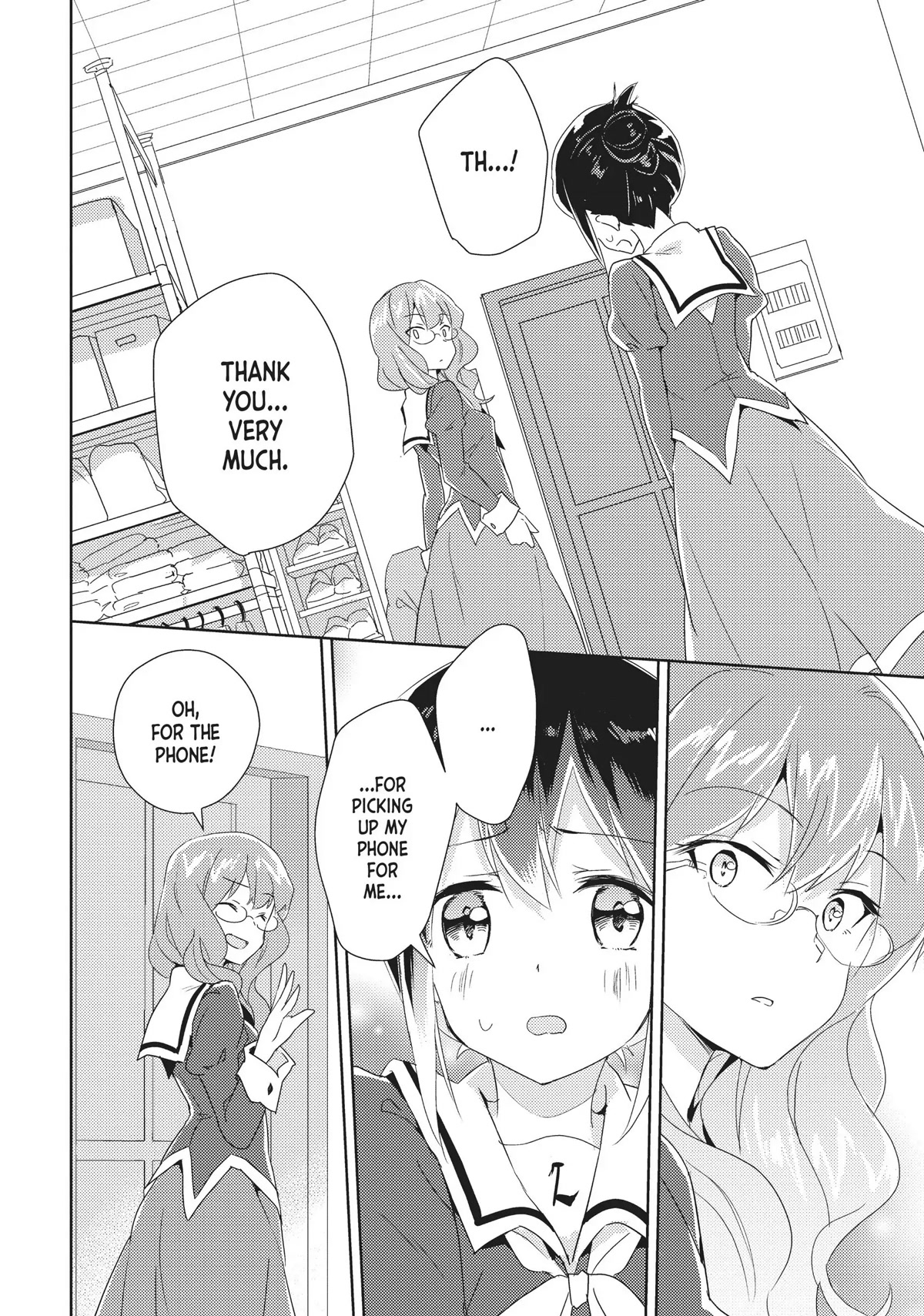 Watashi no Yuri wa Oshigoto desu! Chapter 12 page 28 - Chapter 12: The Blume Selections Have Begun